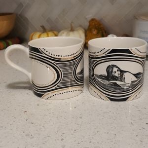 Anthropologie Aquarius Large Mug